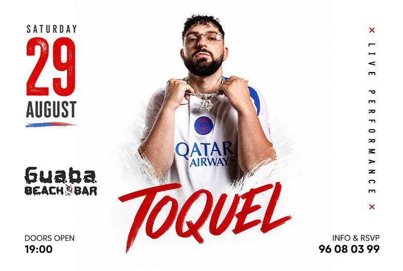 Toquel Live at Guaba Beach Bar
