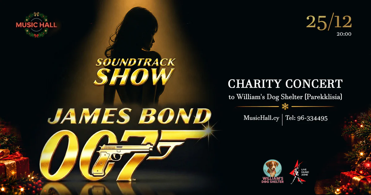 007 James Bond Soundtrack Show — charity concert
