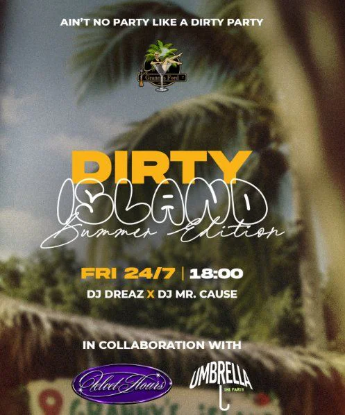Dirty Island Sunset Beach Party