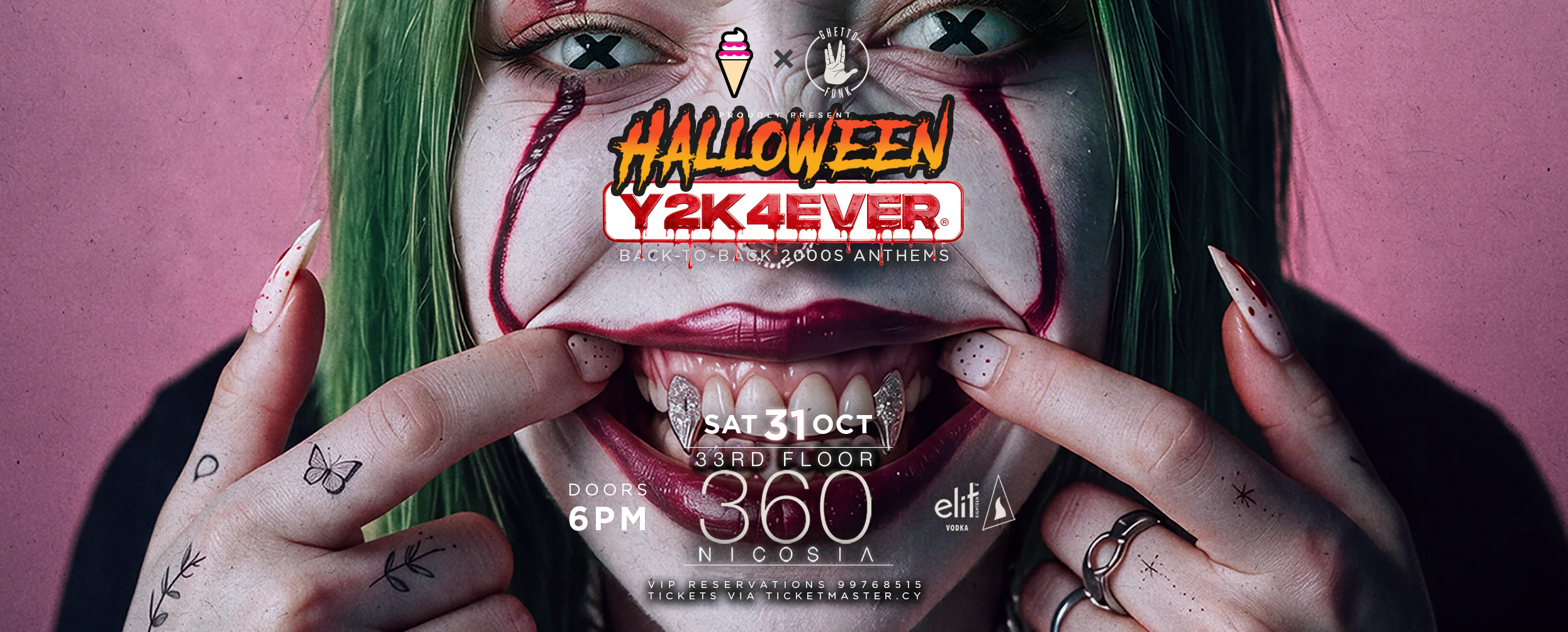 Y2K4EVER Halloween Party στο 360 Nicosia