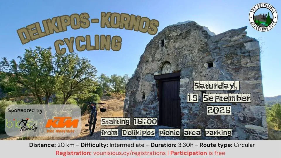 Scenic MTB Adventure through Kornos and Delikipos
