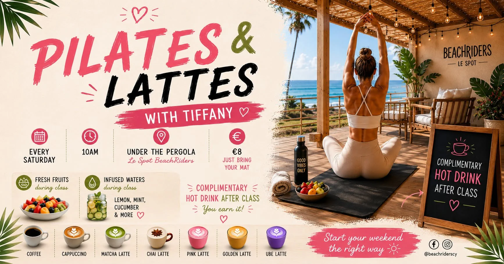 Saturday Morning Pilates by the Sea