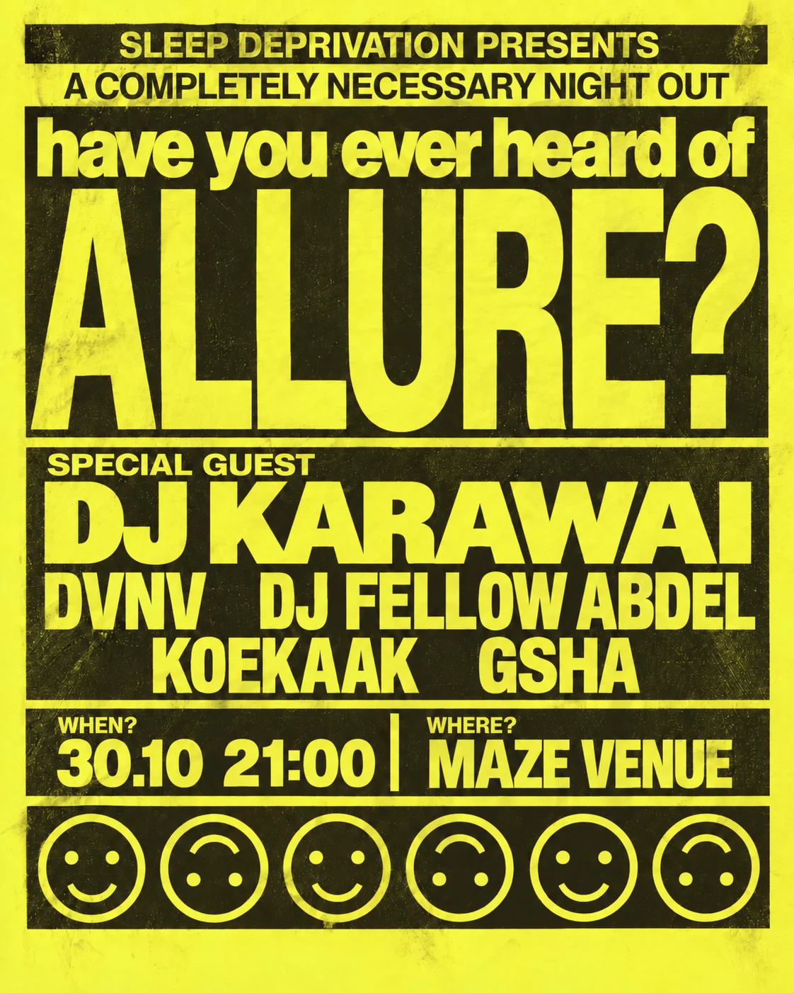 Allure в Maze Venue