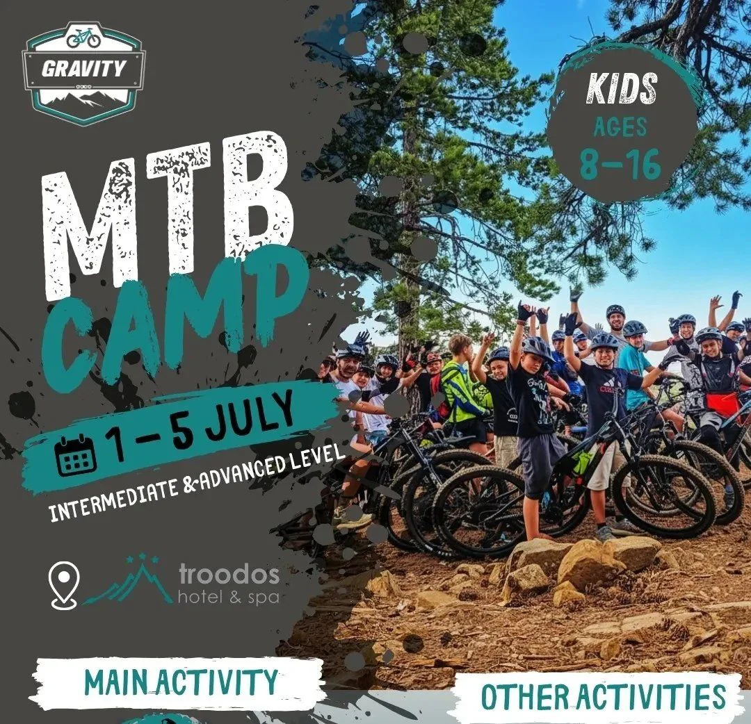 Gravity MTB Summer Camp: Mountain Biking Adventures in Troodos