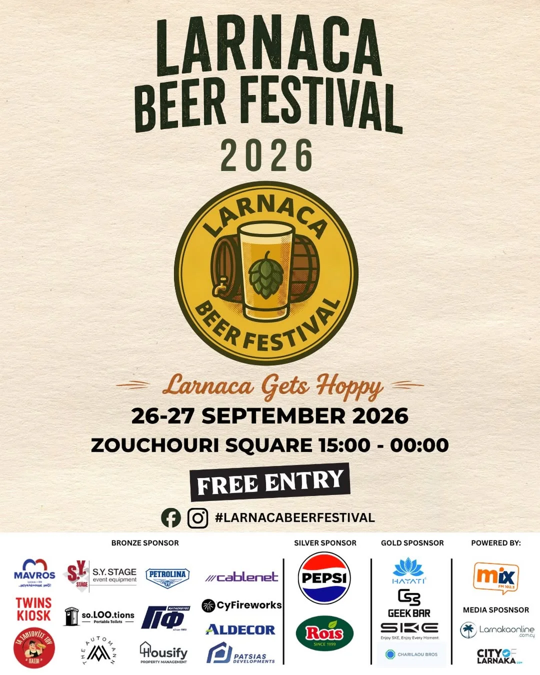Larnaca Beer Festival Celebration