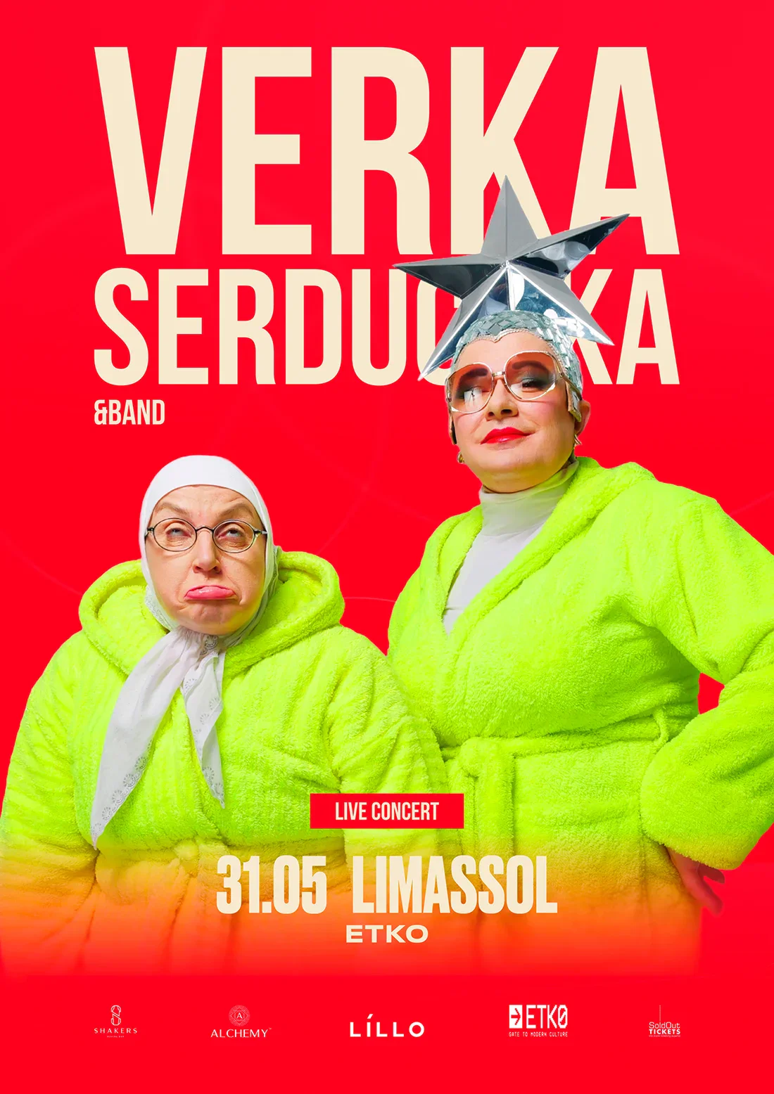 Verka Serduchka is coming to Cyprus