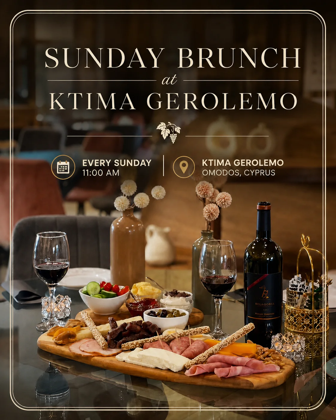 Sunday Brunch at Ktima Gerolemo