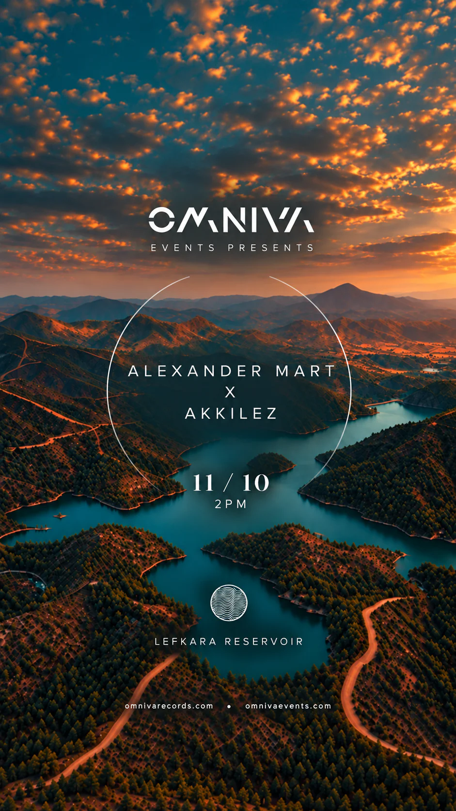 Open-Air Electronic Music Gathering at Lefkara Reservoir