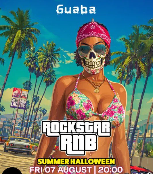 Rockstar RnB: A Summer Halloween Night at Guaba