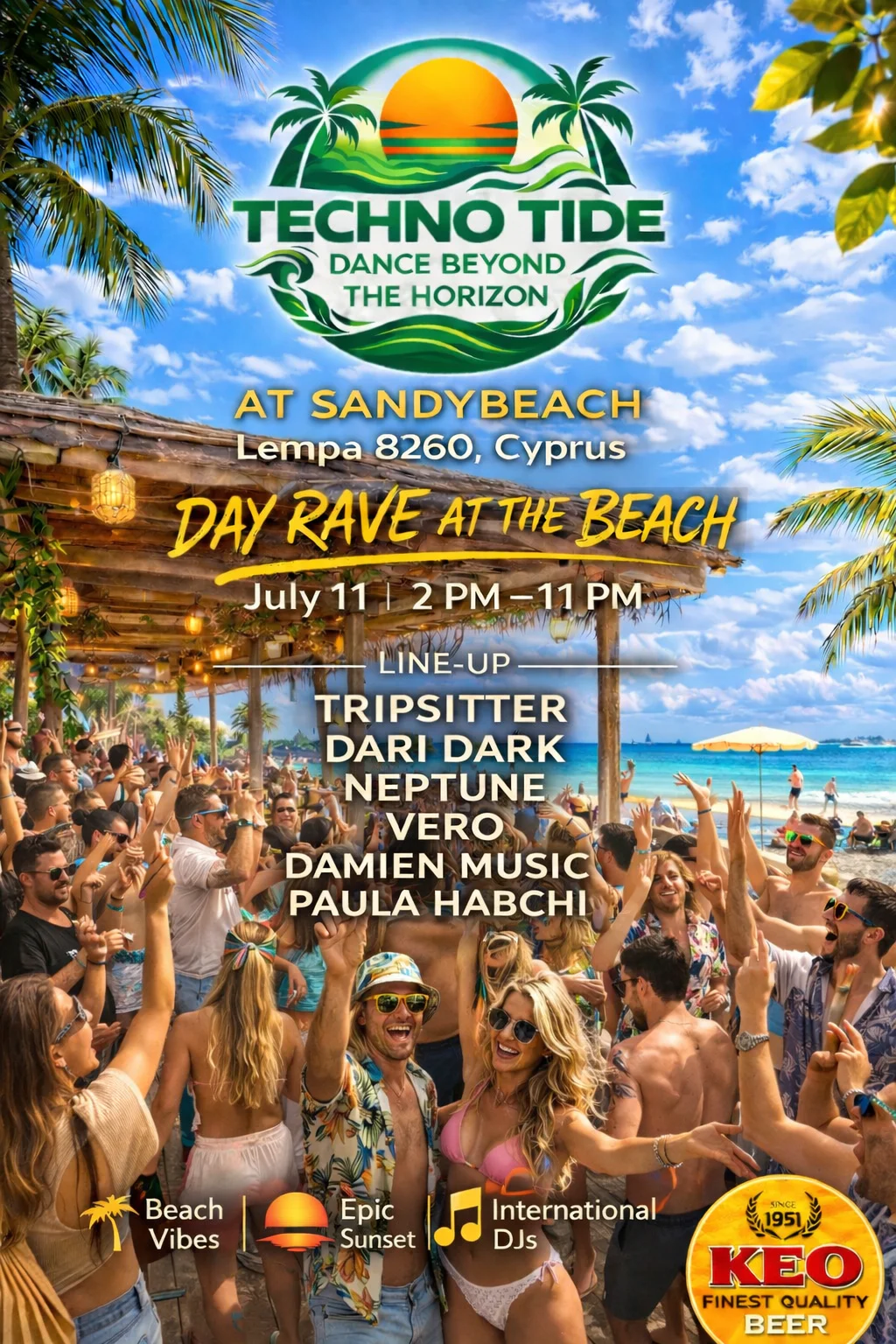 TECHNOTIDE Beach Day Rave