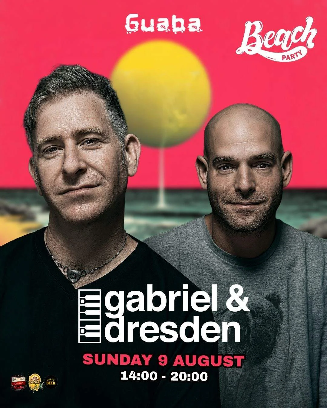 Gabriel & Dresden: Пляжная вечеринка в Guaba