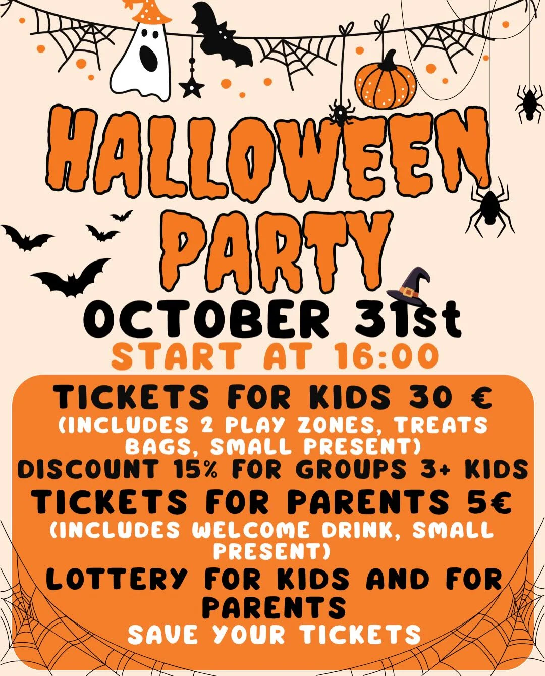 Spooky Fun Halloween Celebration at Ithaki Amusement Park