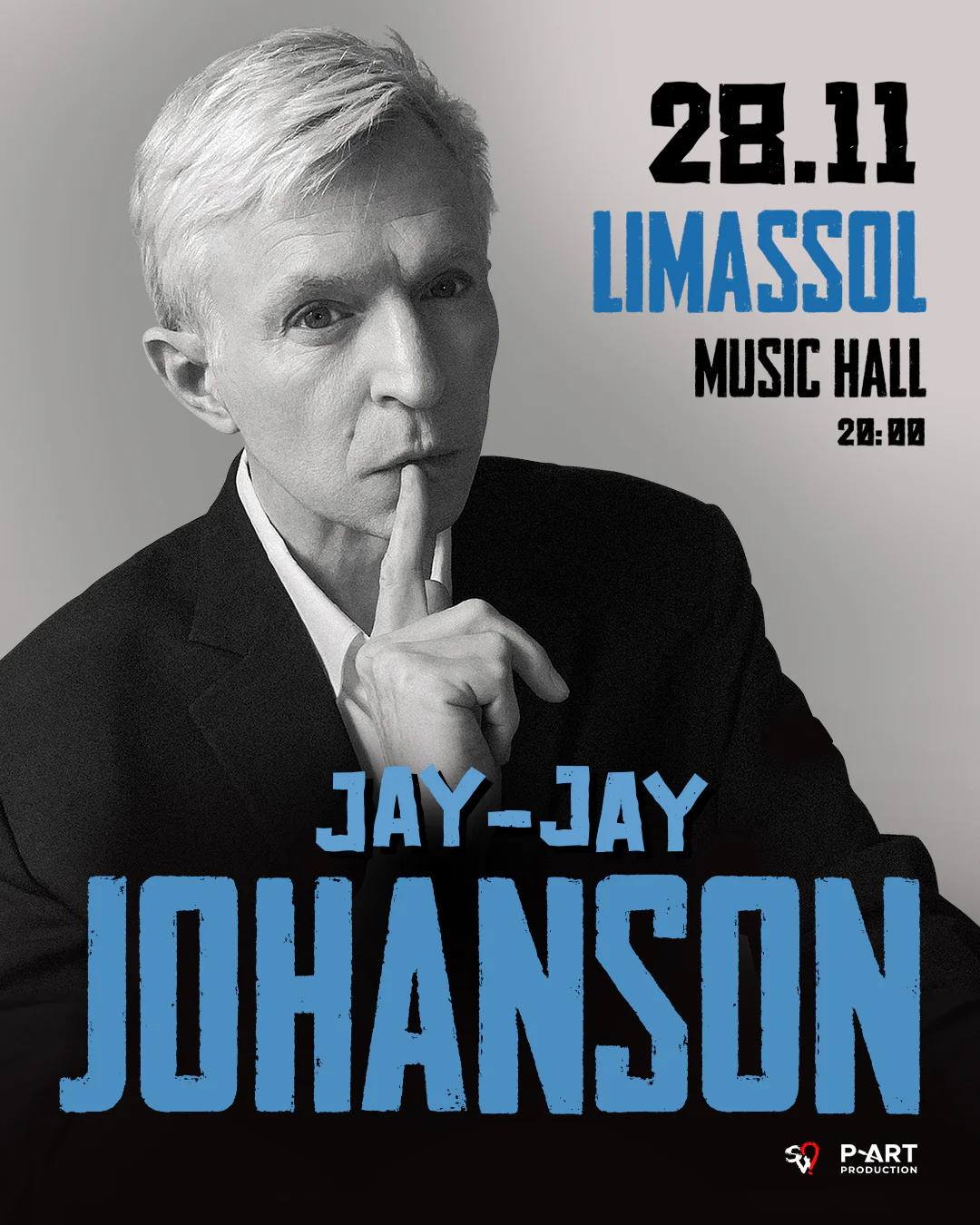 Jay-Jay Johanson live in Limassol