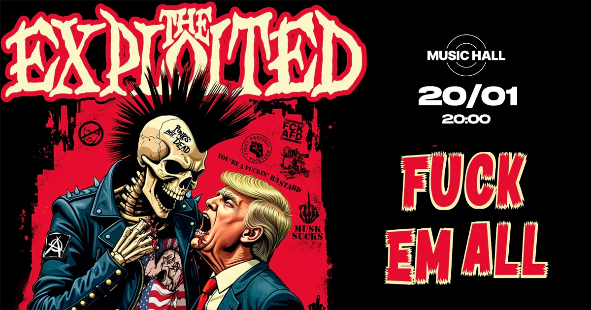 The Exploited live at Music Hall Limassol