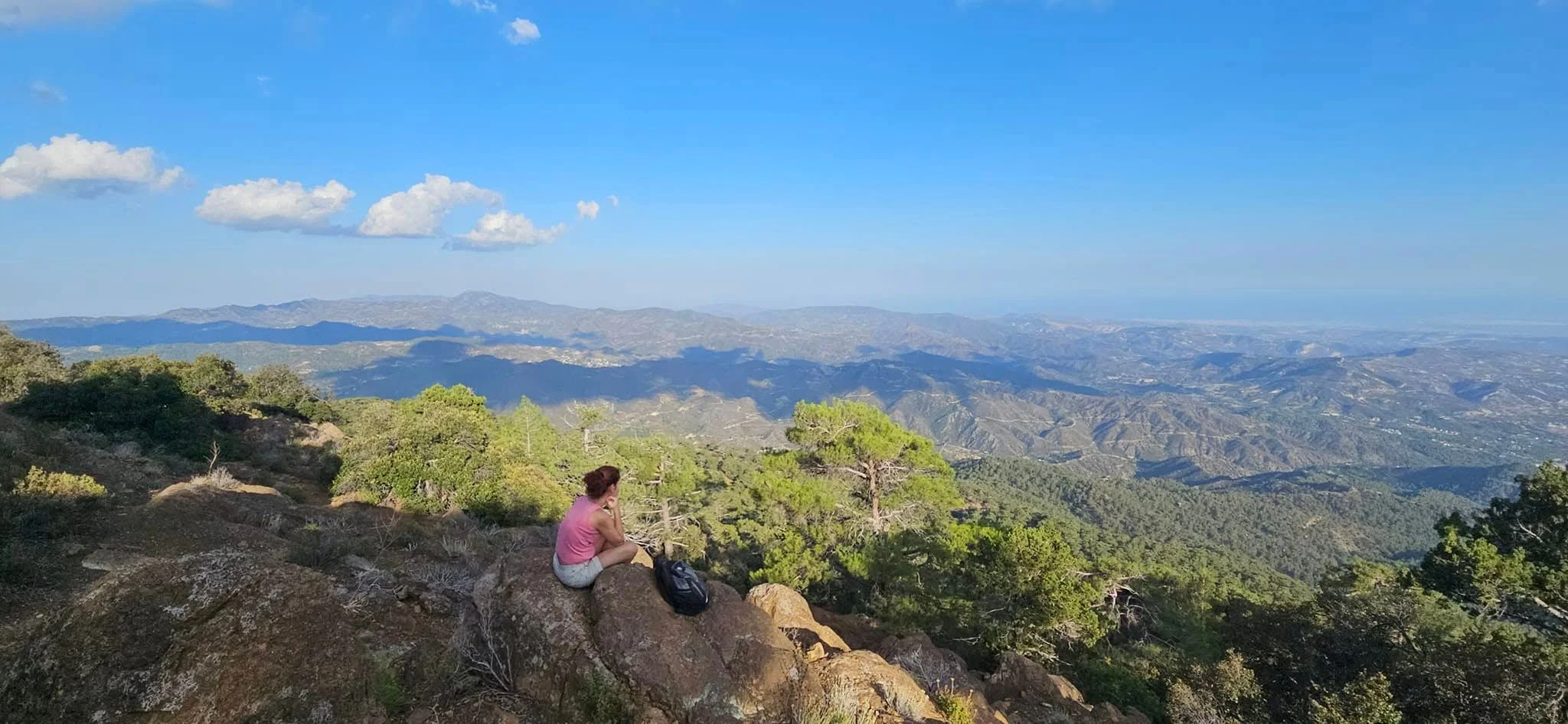 Sunset Trek to Pouziaris Peak