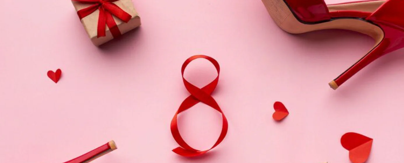 International Women's Day. Market and festival