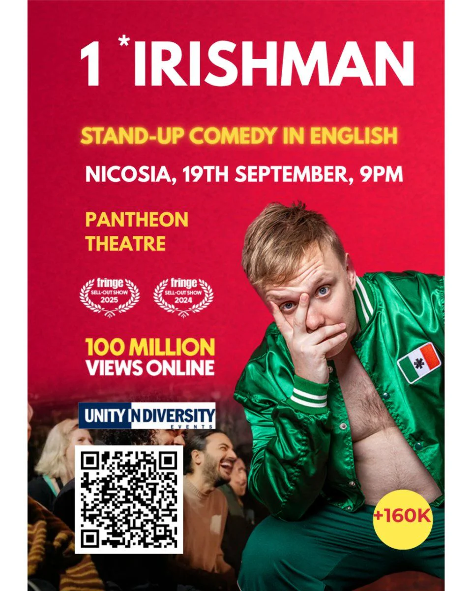 Reece Kidd: 1 Irishman Stand-Up Comedy Show