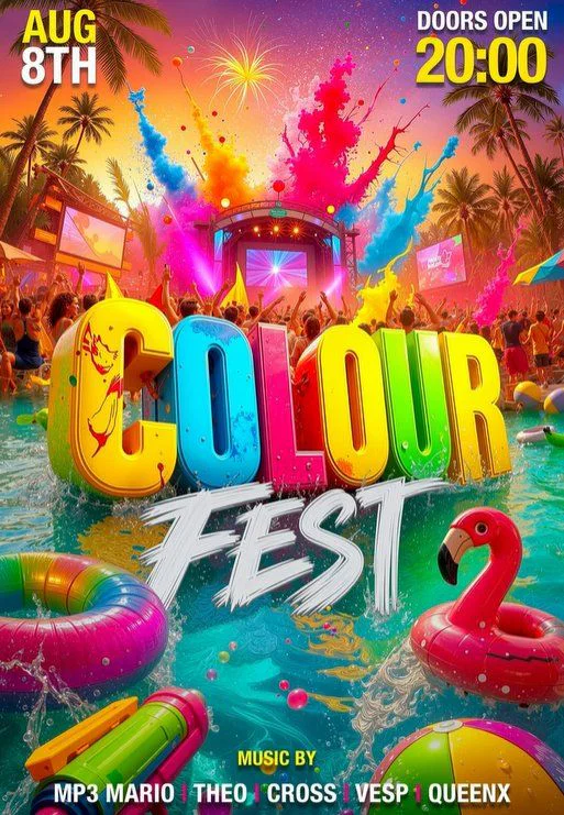 Colour Fest: A Vibrant Summer Night at Guaba