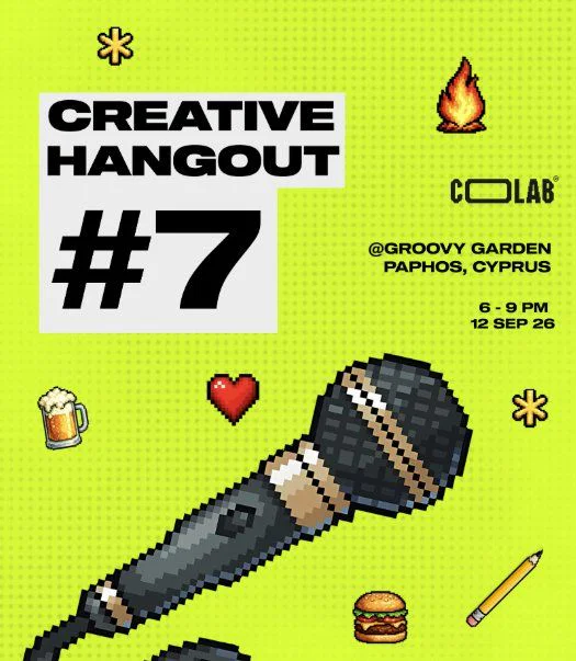 Creative Hangout #7: Μια βραδιά έμπνευσης και γνωριμιών στην Πάφο