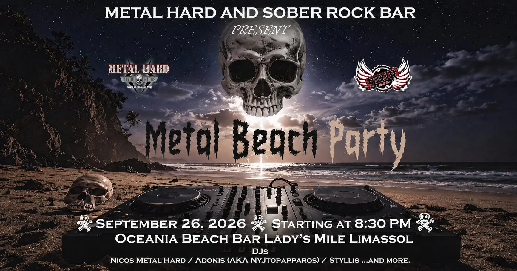 Metal Beach Party by the Sea