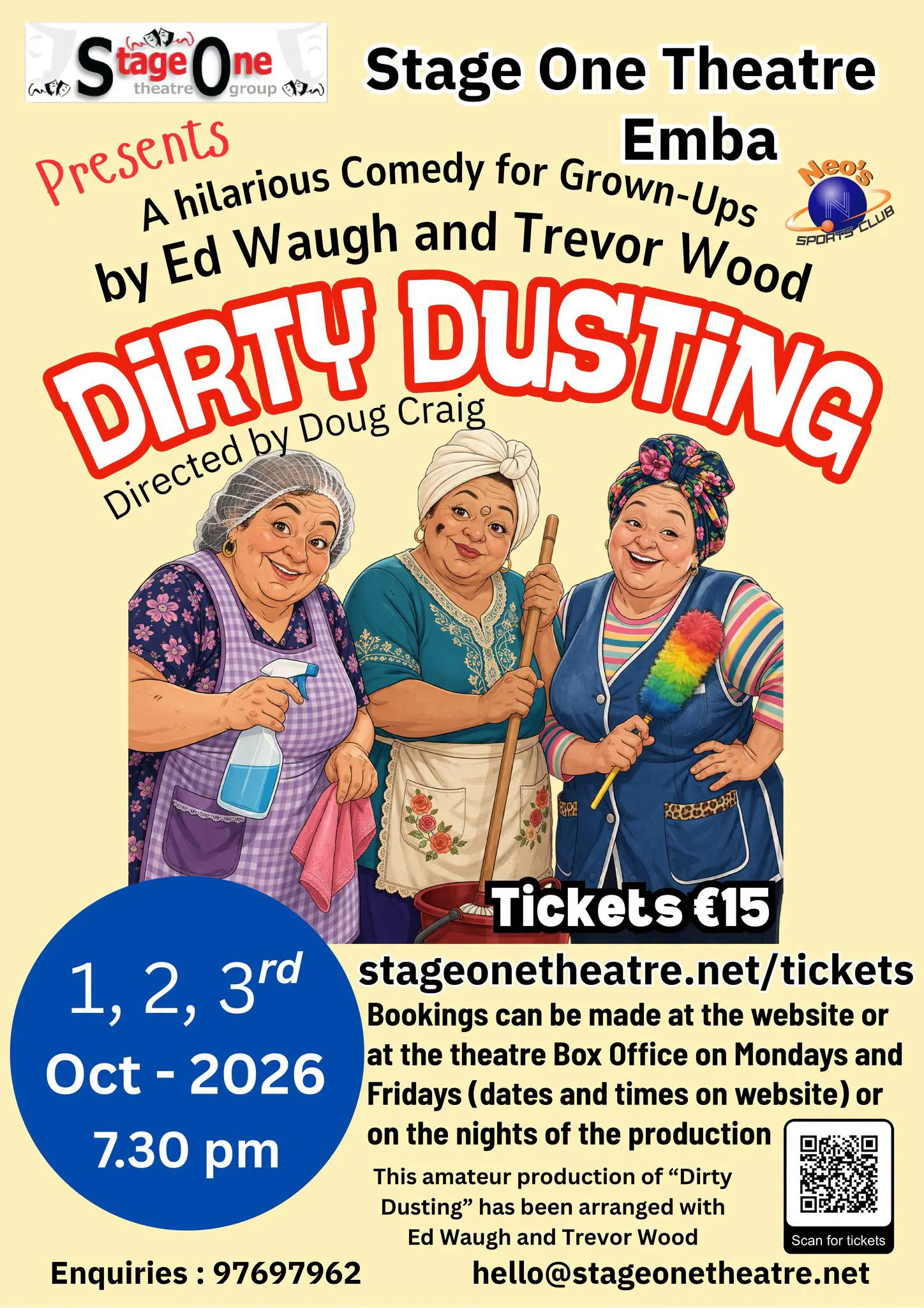 Dirty Work: A Hilarious Theatrical Comedy