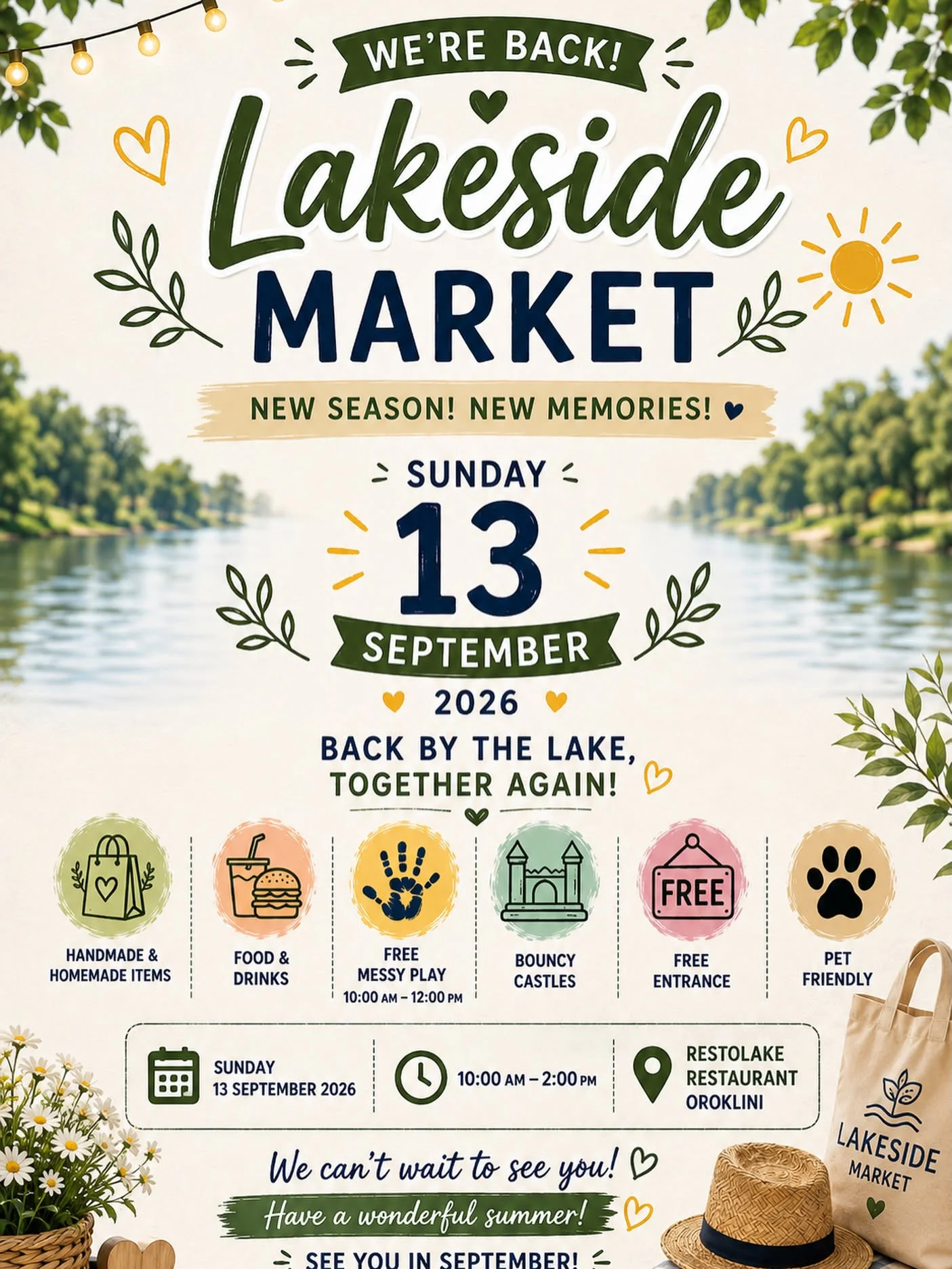 Lakeside Market Returns to Oroklini