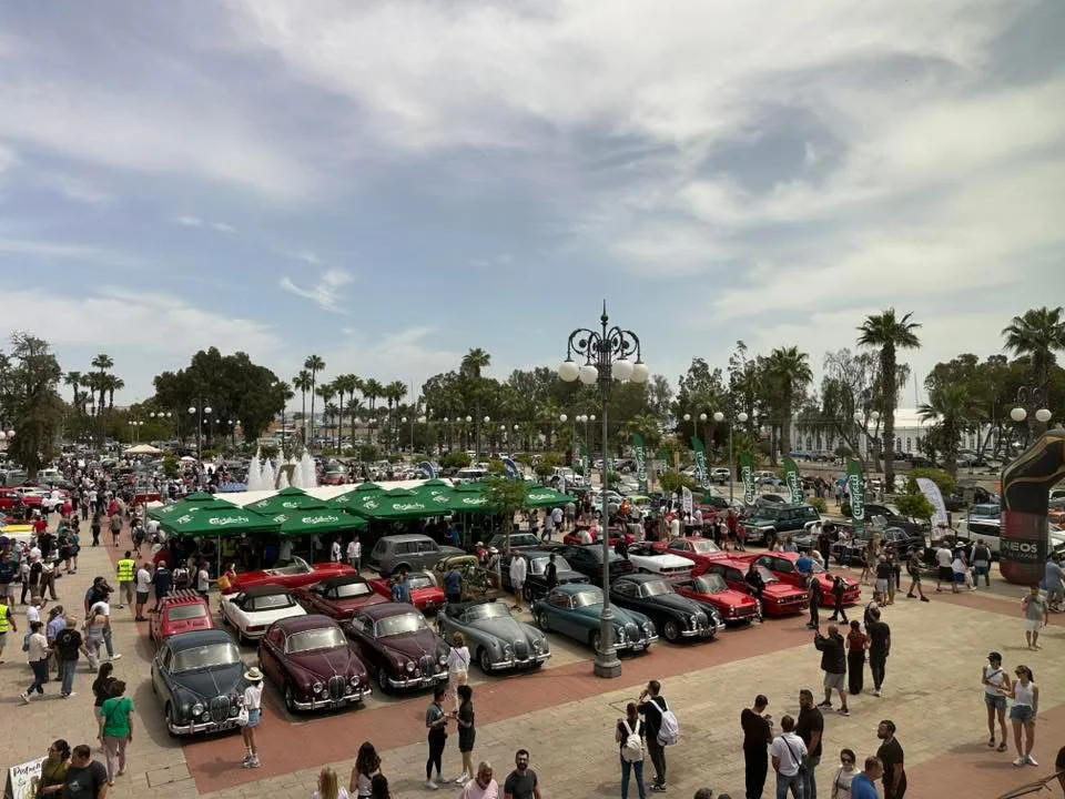 Classic Wheels on the Beach: Larnaca's Car & Motorcycle Fest