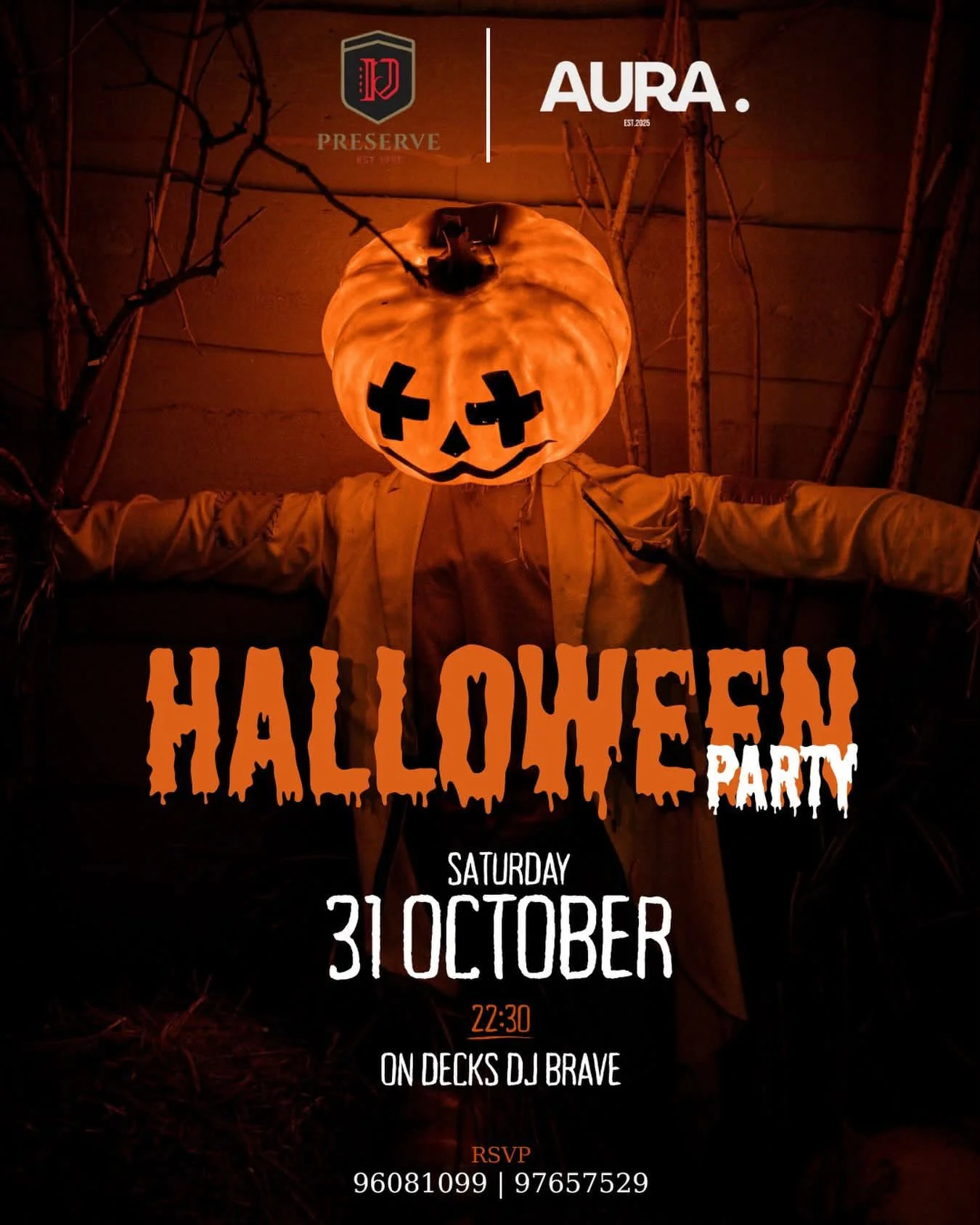 Halloween Party at Preserve with DJ Brave
