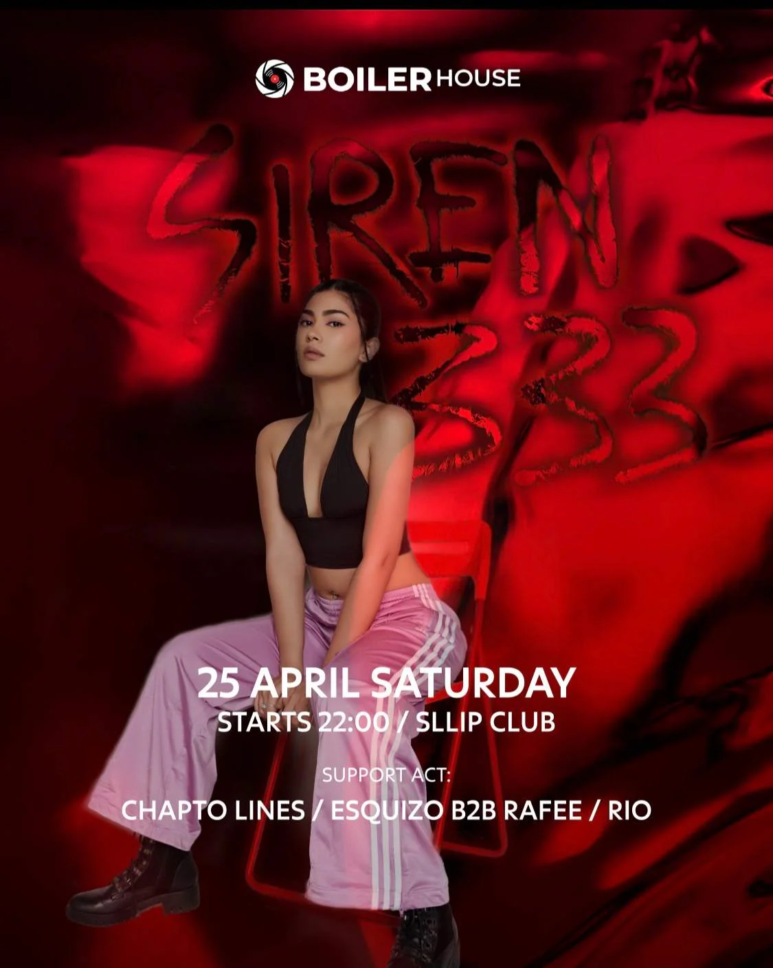 BOILER HOUSE Presents Siren333: An Underground Electronic Journey