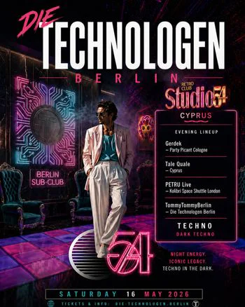 Studio 54: Die Technologen Berlin After Hours