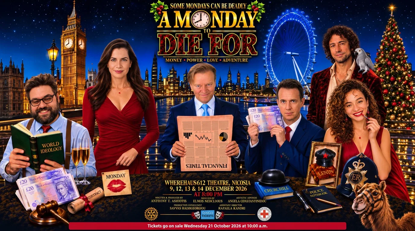 A Monday to Die For — comedy in English