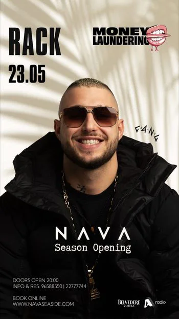 Rack Live: Πάρτι Έναρξης Καλοκαιριού στο Nava Seaside