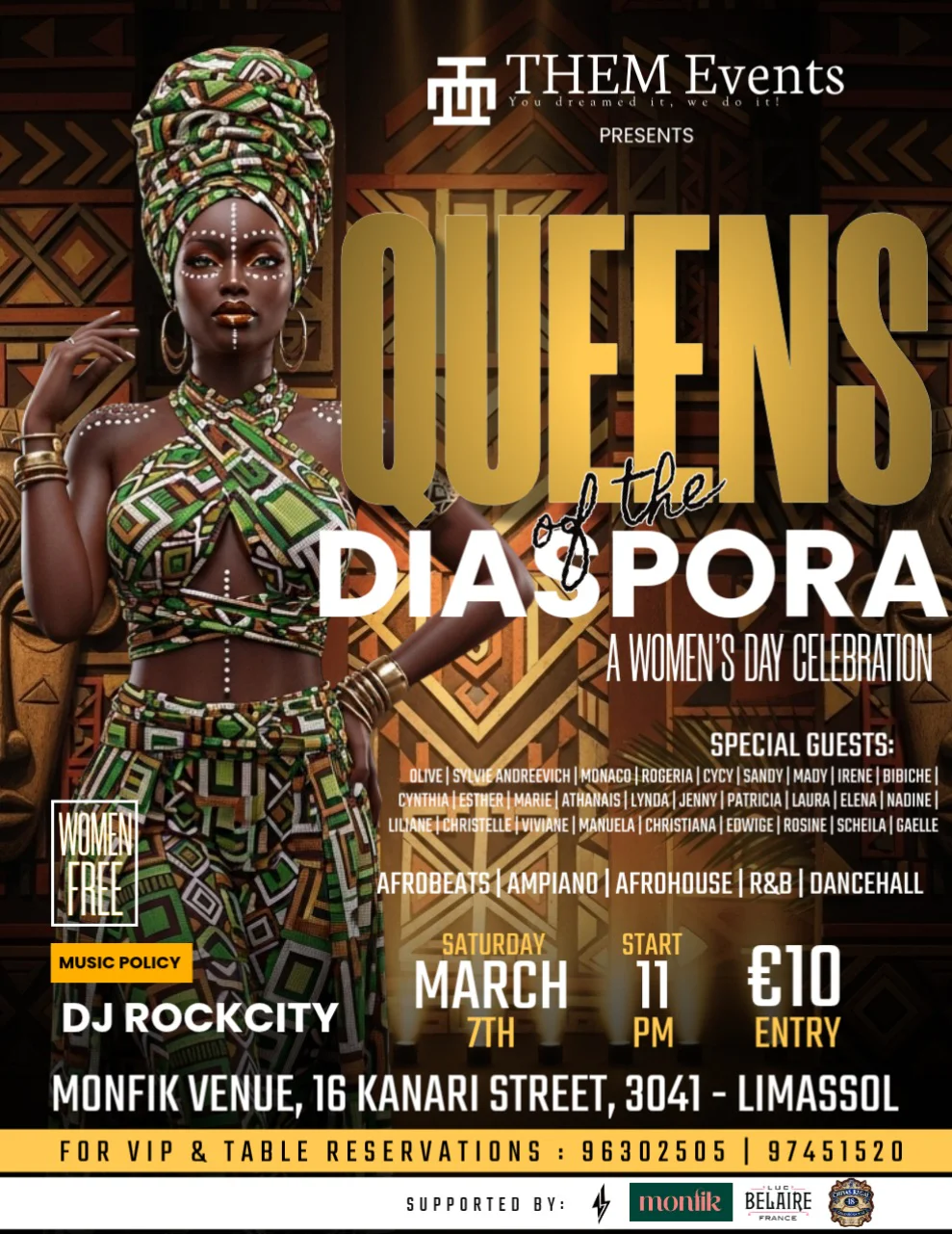 Queens of the Diaspora. Afro Party
