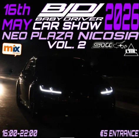 Baby Driver Car Show Vol.2 Returns to Nicosia