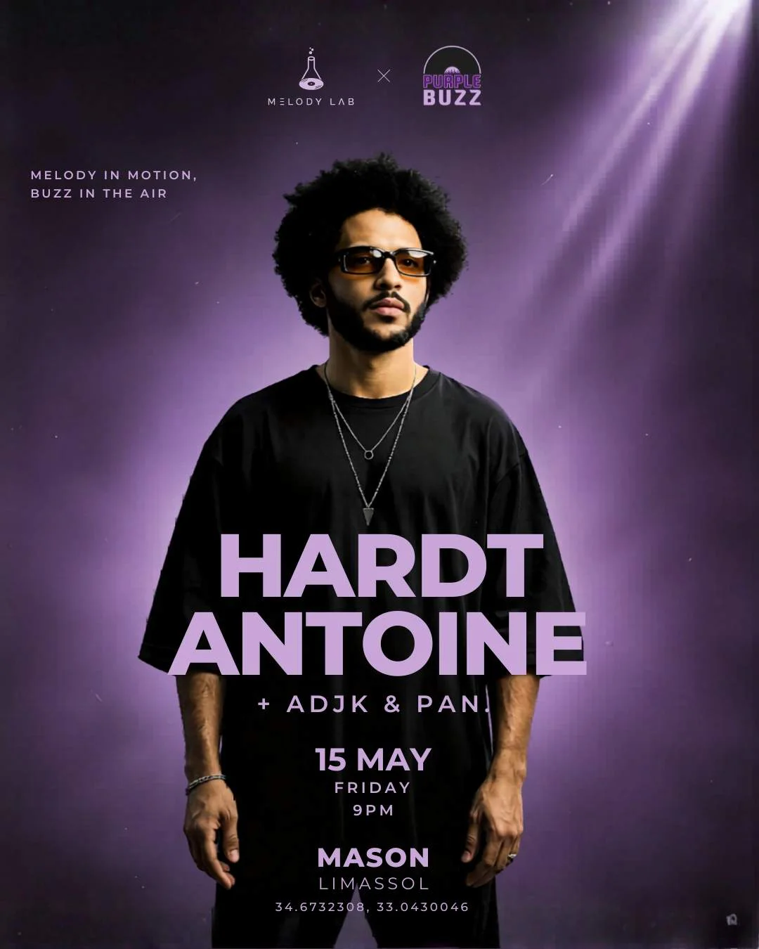 Melody Lab x Purple Buzz: Hardt Antoine at Mason
