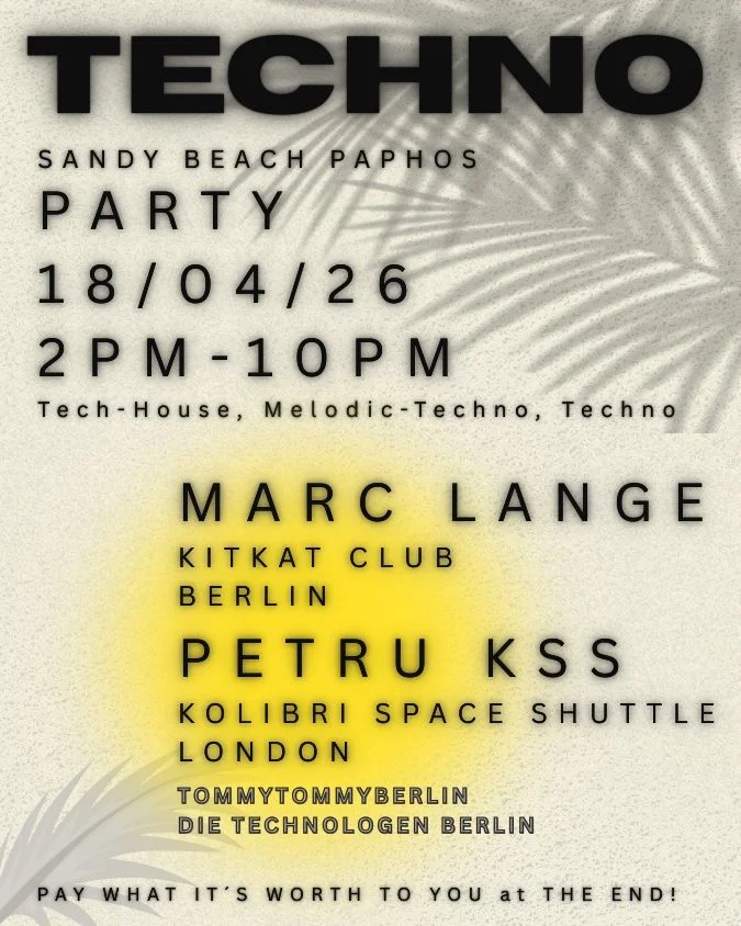 Sandy Beach tech-house / techno session