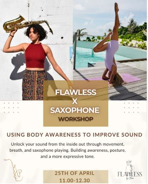 Saxophone & Pilates: Body Awareness Workshop in Limassol