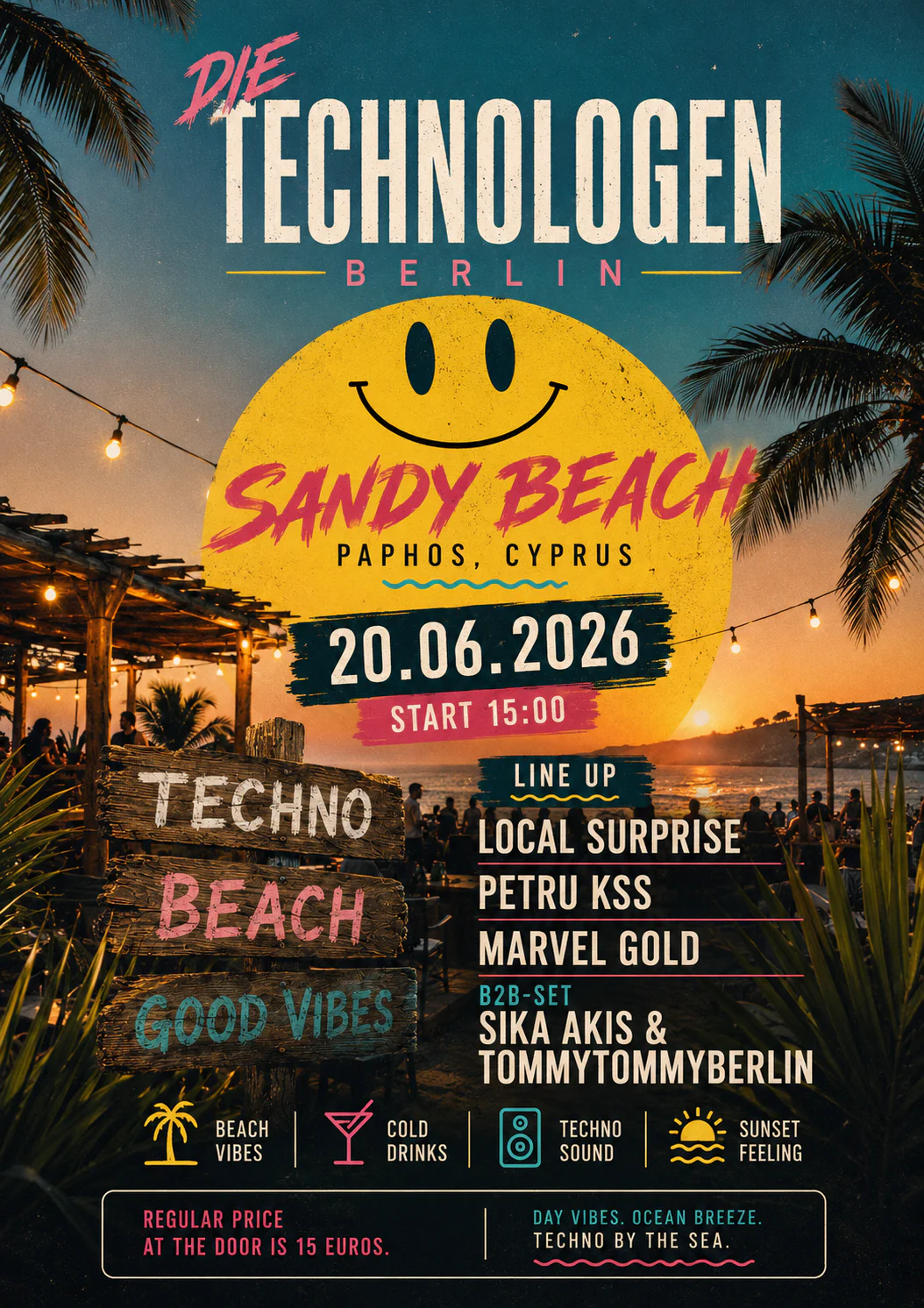 Sandy Beach Techno: Die Technologen Berlin