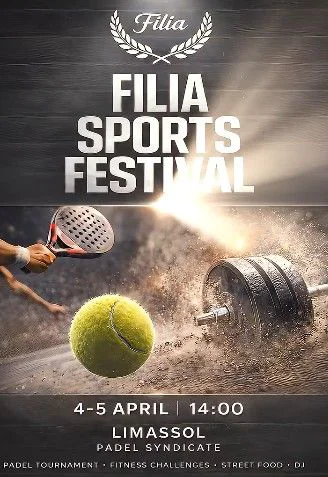 FILIA Sports Festival: Padel & Community Fun in Cyprus