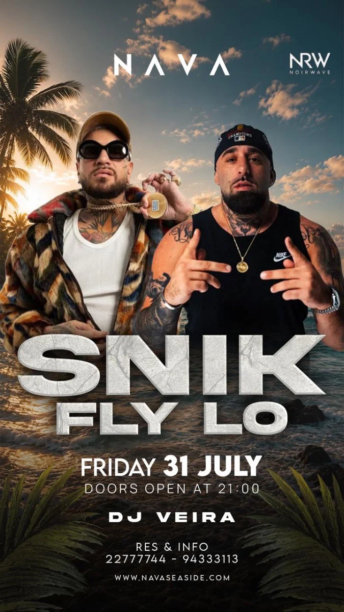 SNIK & Fly Lo: An Electrifying Hip-Hop Night by the Sea