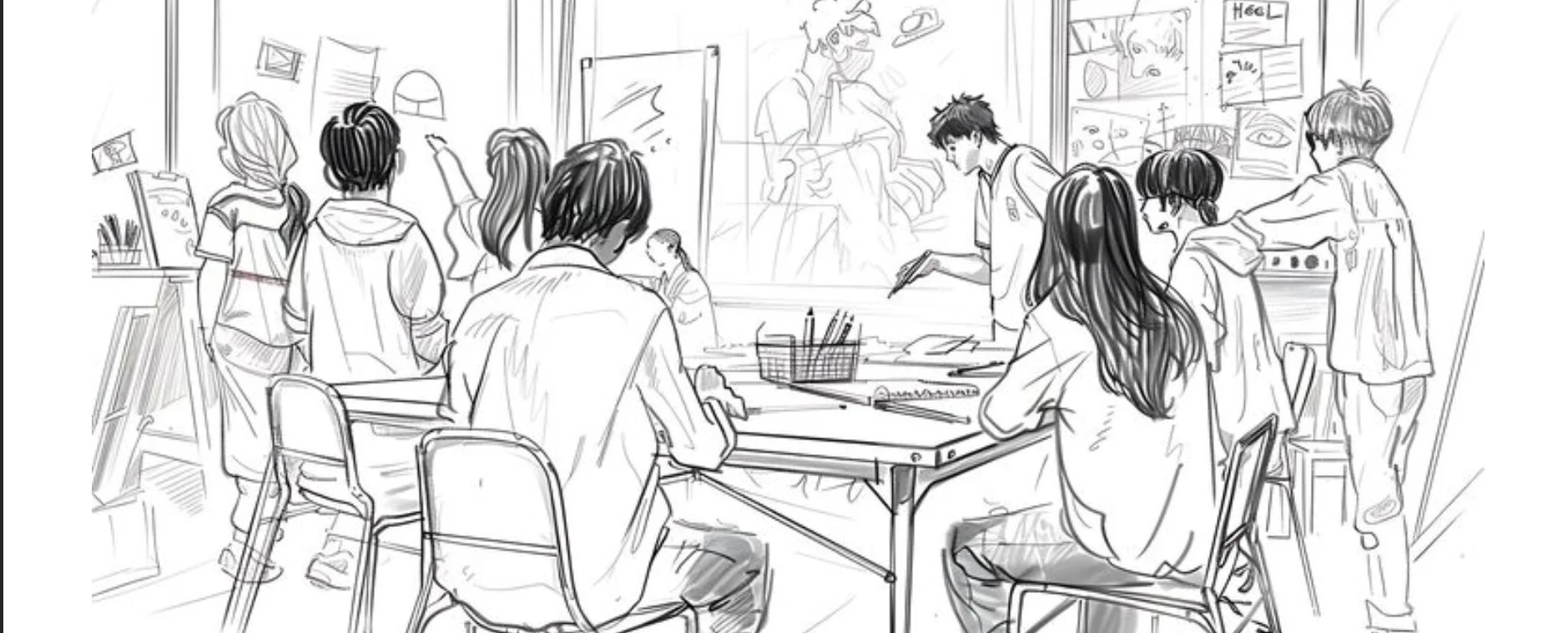 Приключение городского скетчинга в Никосии