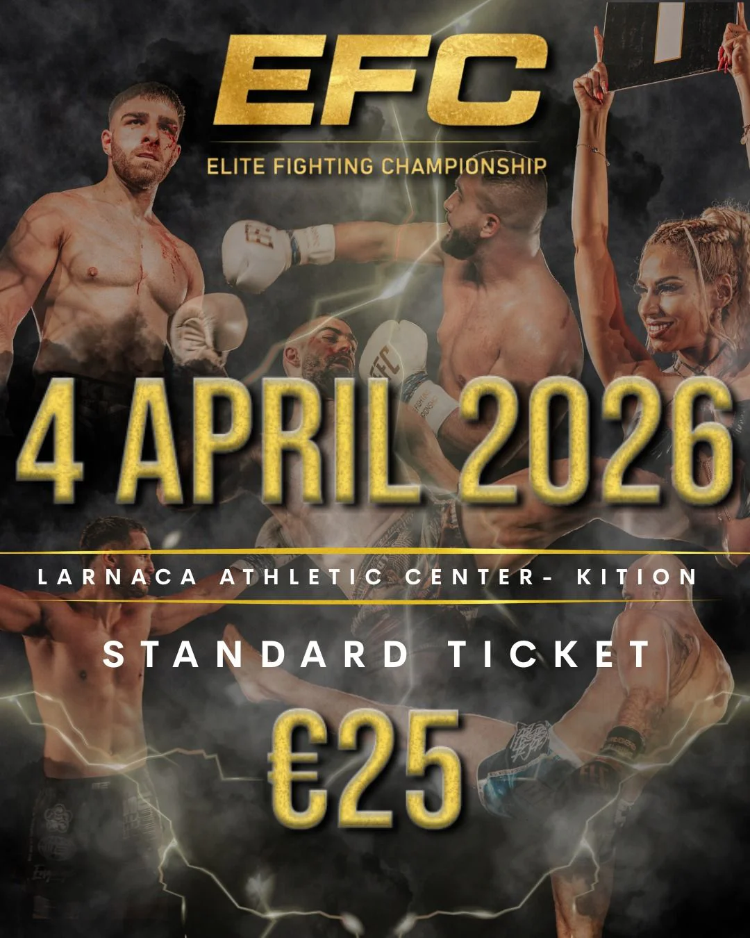 EFC 3: Explosive Cage Fights in Larnaca