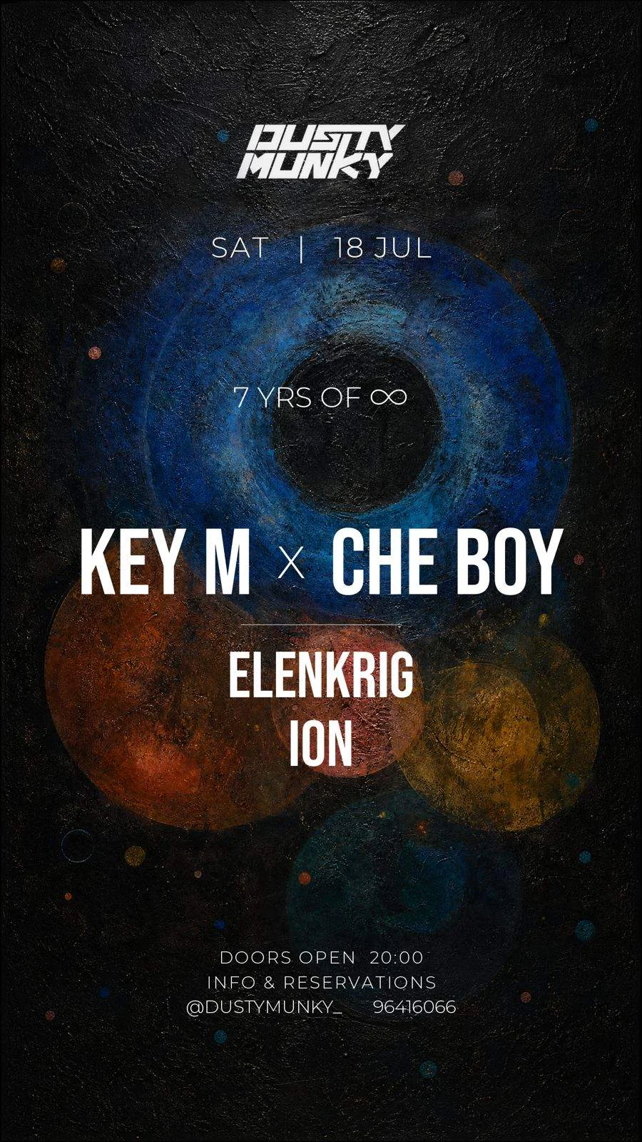 KEY M and CHE BOY Live at Dusty Munky