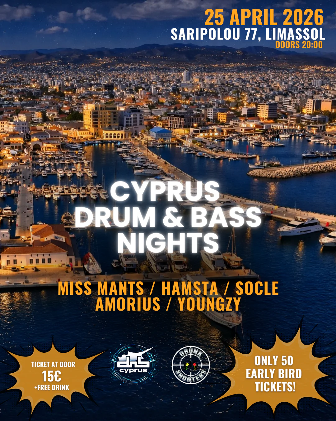 Miss Mants Headlines Cyprus Drum & Bass Night