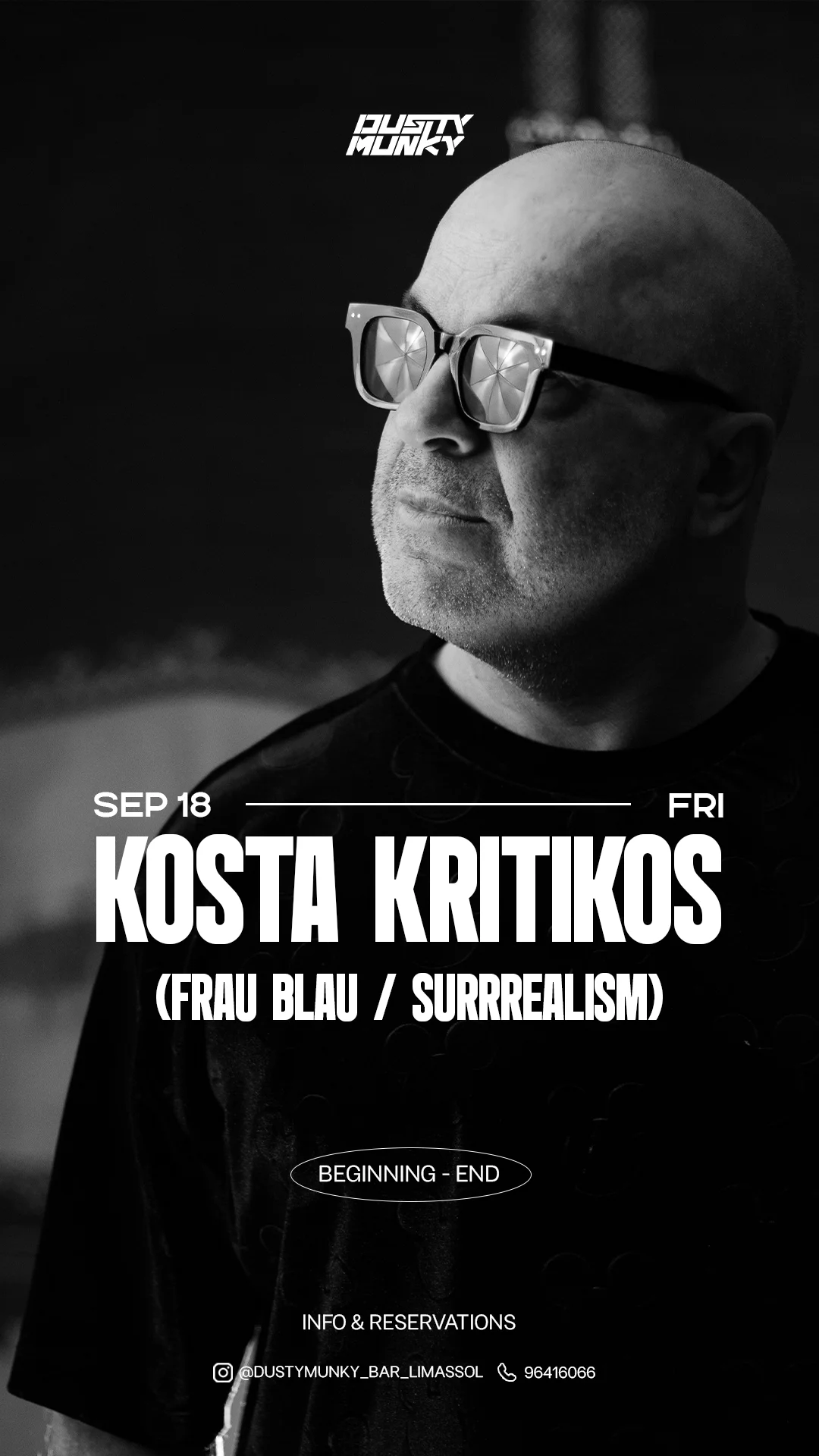 Kosta Kritikos at Dusty Munky Bar