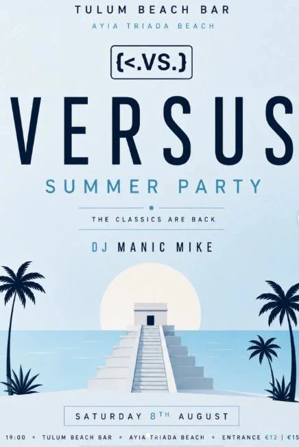 Versus Summer Party: A Night of Timeless Classics at Tulum Beach Bar