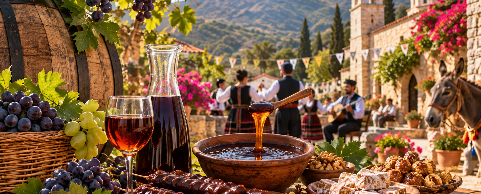 Celebrate Tradition at the Commandaria and Palouze Festival
