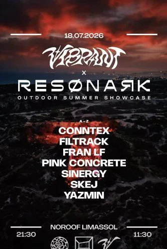 RESØNARK x VIBRANT: An Open-Air Techno Journey in Limassol