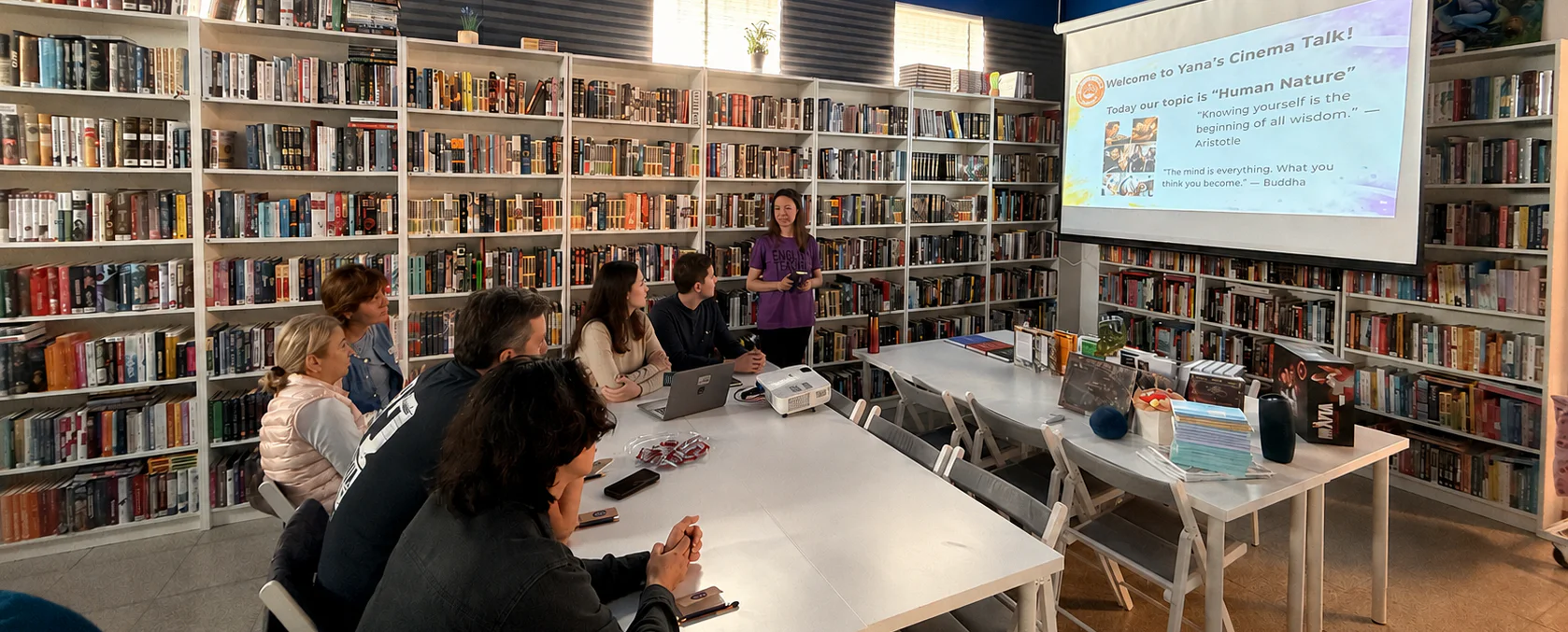 Cinema Talks: English Conversation Club