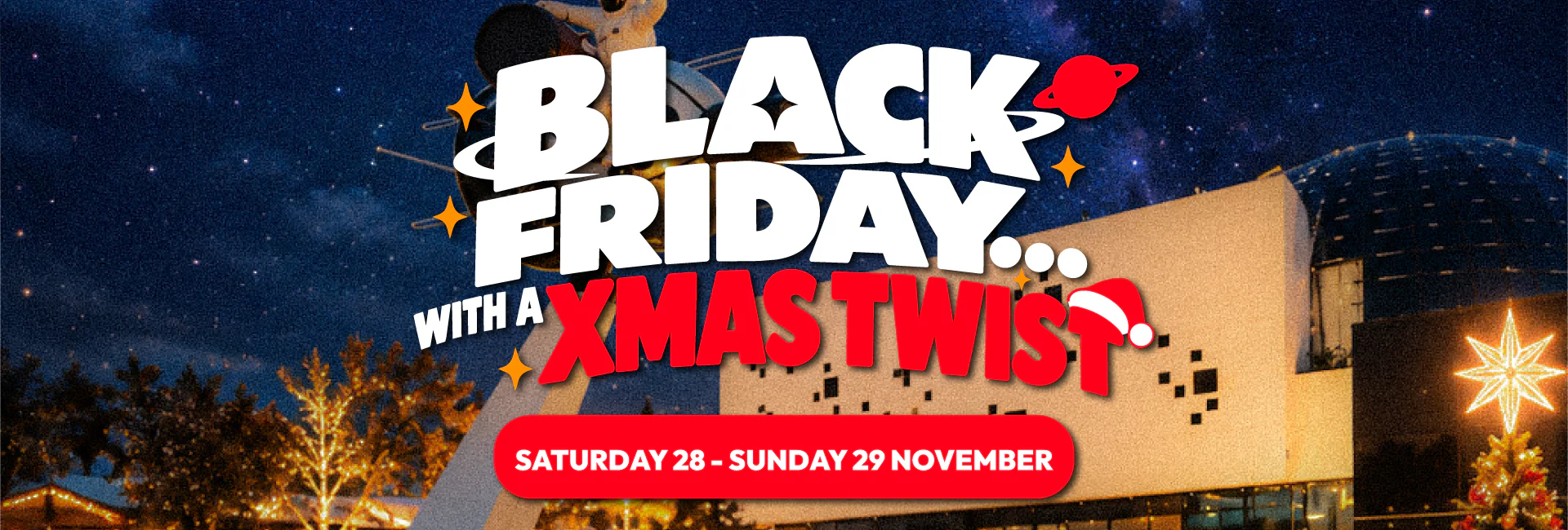 Black Friday with a Christmas Twist at the Cyprus Planetarium